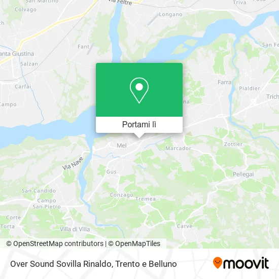 Mappa Over Sound Sovilla Rinaldo