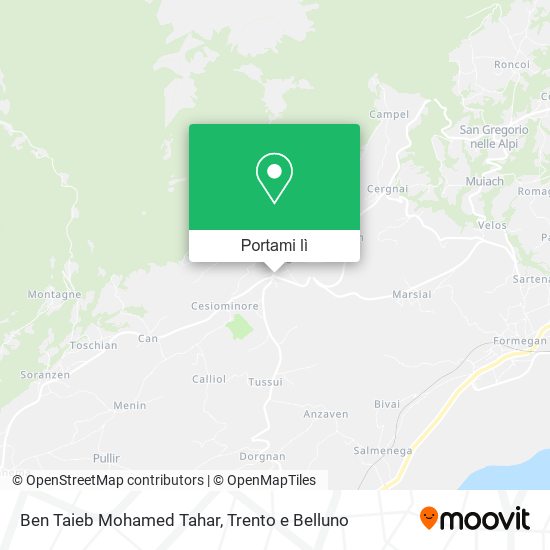 Mappa Ben Taieb Mohamed Tahar