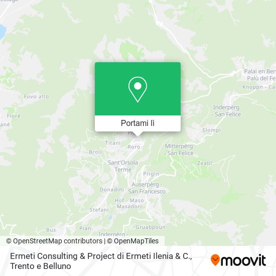 Mappa Ermeti Consulting & Project di Ermeti Ilenia & C.