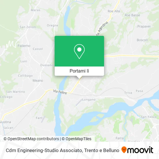 Mappa Cdm Engineering-Studio Associato