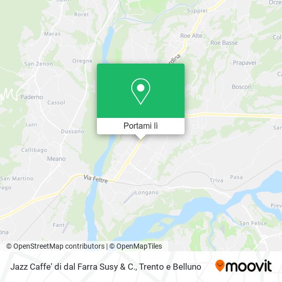 Mappa Jazz Caffe' di dal Farra Susy & C.