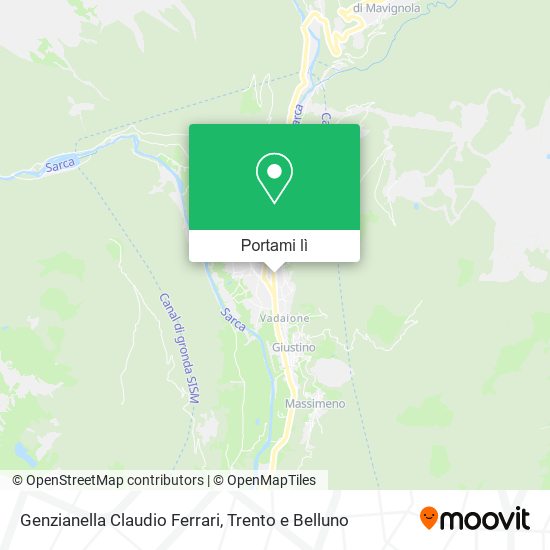 Mappa Genzianella Claudio Ferrari