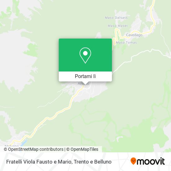 Mappa Fratelli Viola Fausto e Mario