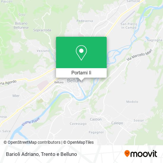 Mappa Barioli Adriano
