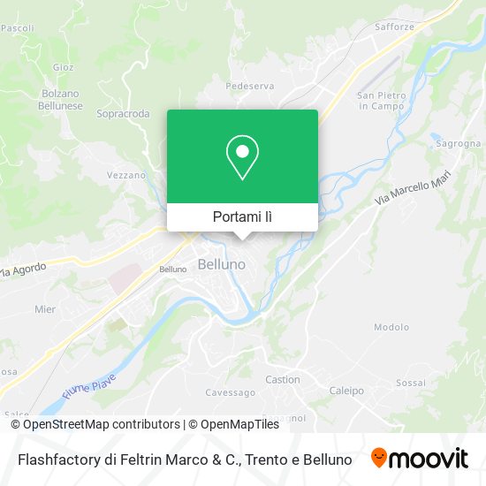 Mappa Flashfactory di Feltrin Marco & C.