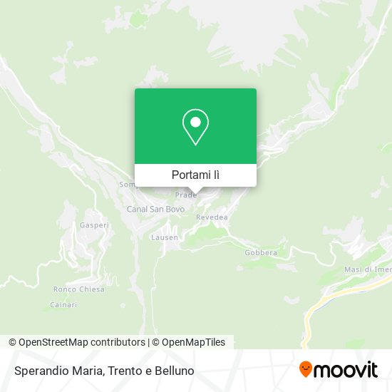 Mappa Sperandio Maria