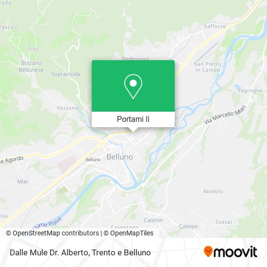 Mappa Dalle Mule Dr. Alberto