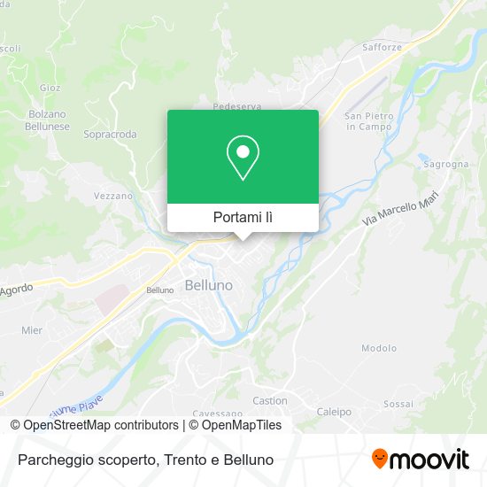 Mappa Parcheggio scoperto