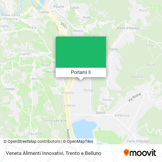 Mappa Veneta Alimenti Innovativi