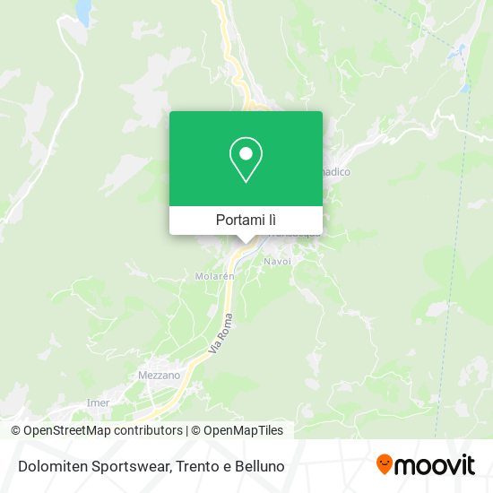 Mappa Dolomiten Sportswear