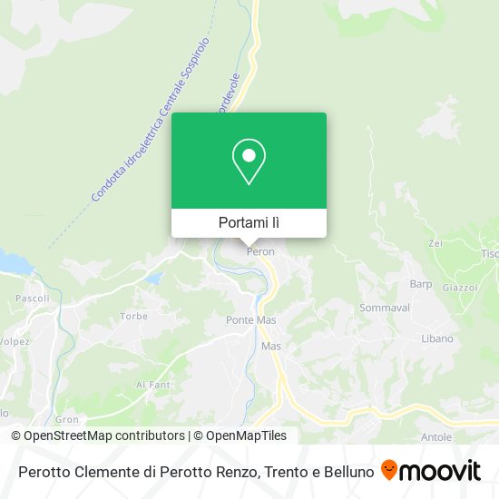 Mappa Perotto Clemente di Perotto Renzo