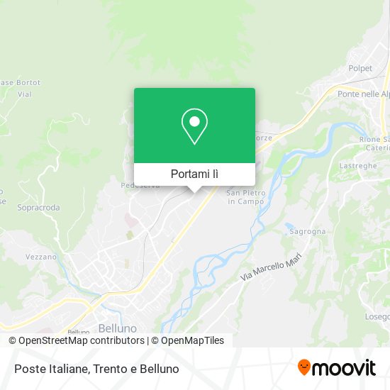 Mappa Poste Italiane