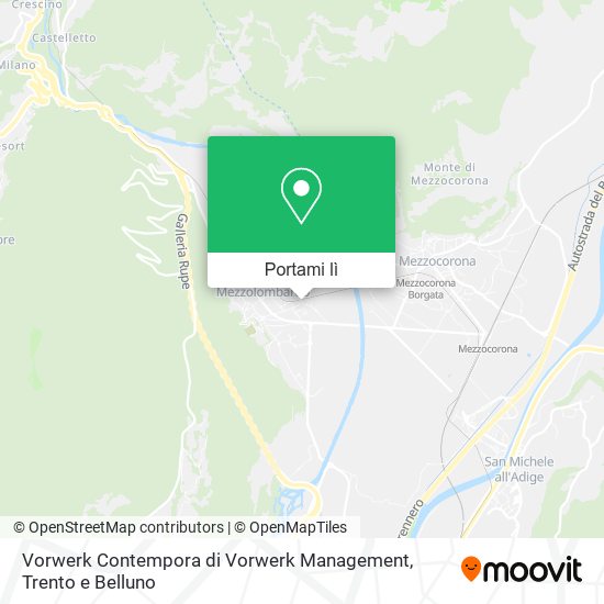 Mappa Vorwerk Contempora di Vorwerk Management