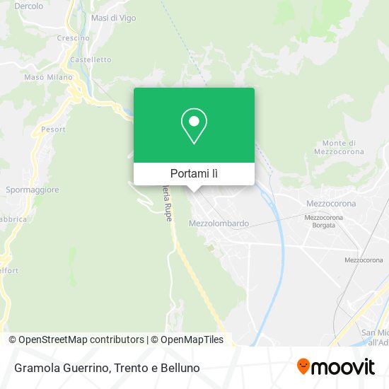 Mappa Gramola Guerrino