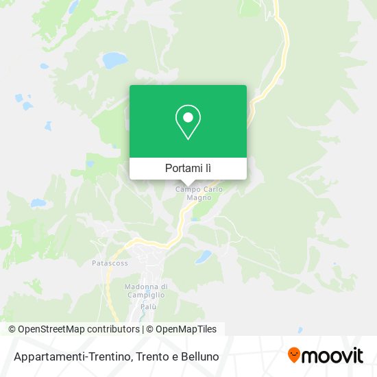 Mappa Appartamenti-Trentino