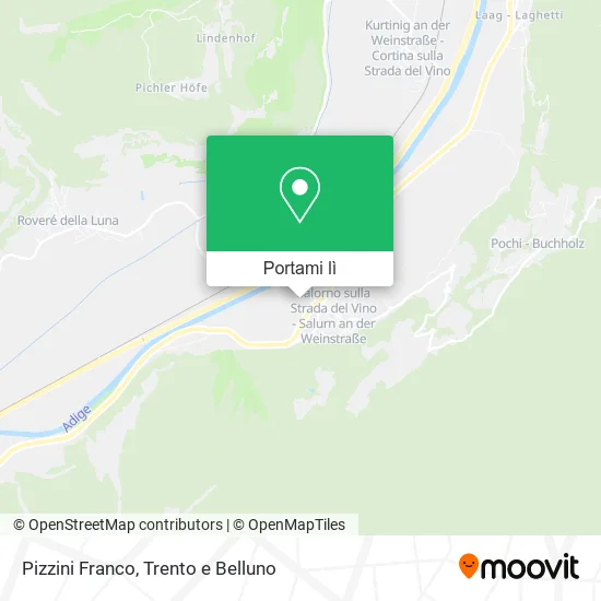 Mappa Pizzini Franco