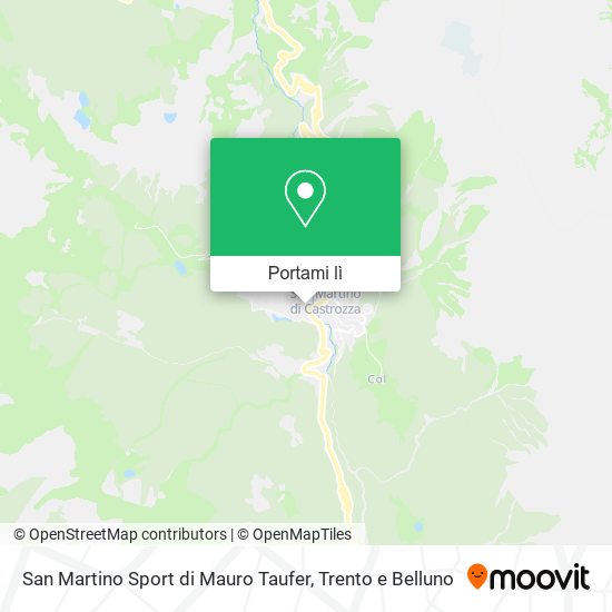 Mappa San Martino Sport di Mauro Taufer