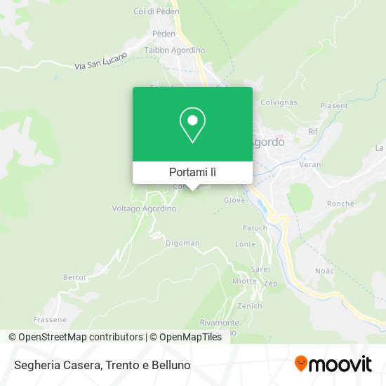 Mappa Segheria Casera