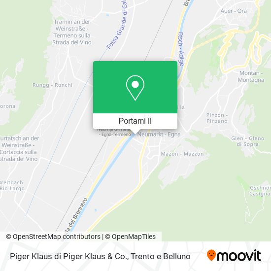 Mappa Piger Klaus di Piger Klaus & Co.
