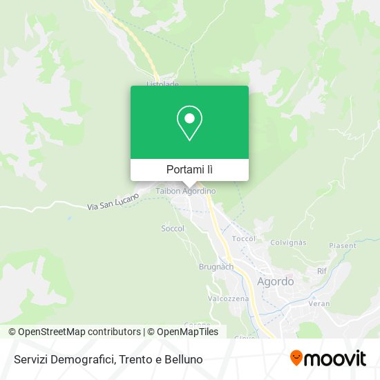Mappa Servizi Demografici
