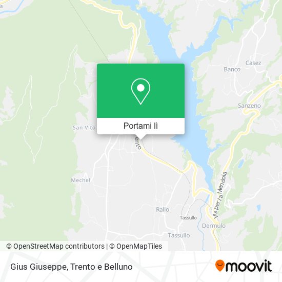 Mappa Gius Giuseppe