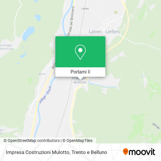 Mappa Impresa Costruzioni Mulotto