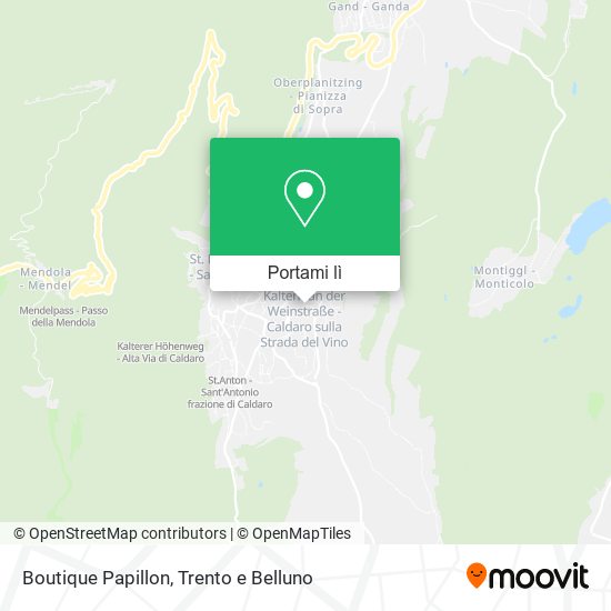 Mappa Boutique Papillon