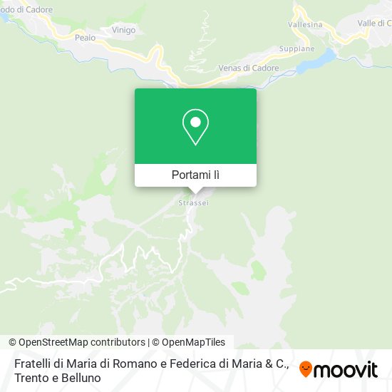 Mappa Fratelli di Maria di Romano e Federica di Maria & C.