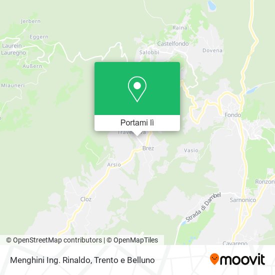 Mappa Menghini Ing. Rinaldo