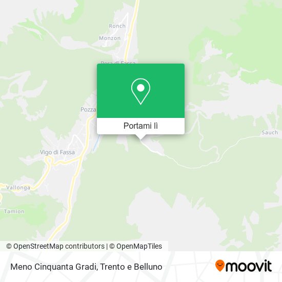 Mappa Meno Cinquanta Gradi