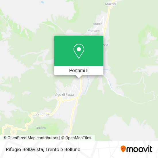 Mappa Rifugio Bellavista