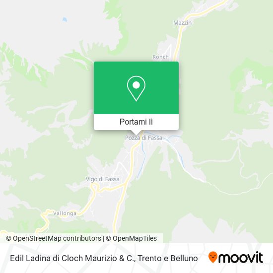 Mappa Edil Ladina di Cloch Maurizio & C.