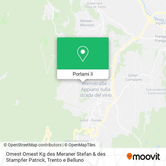 Mappa Omest Omest Kg des Meraner Stefan & des Stampfer Patrick
