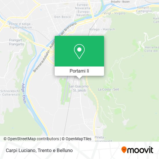 Mappa Carpi Luciano