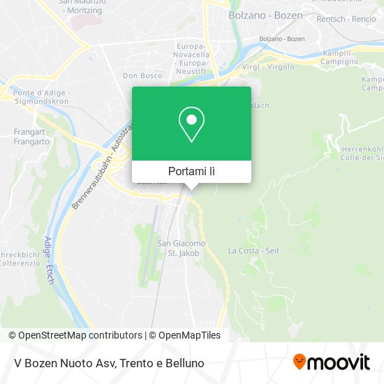 Mappa V Bozen Nuoto Asv