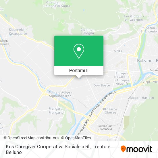 Mappa Kcs Caregiver Cooperativa Sociale a Rl.