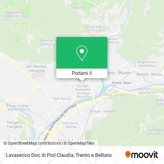 Mappa Lavasecco Doc di Piol Claudia
