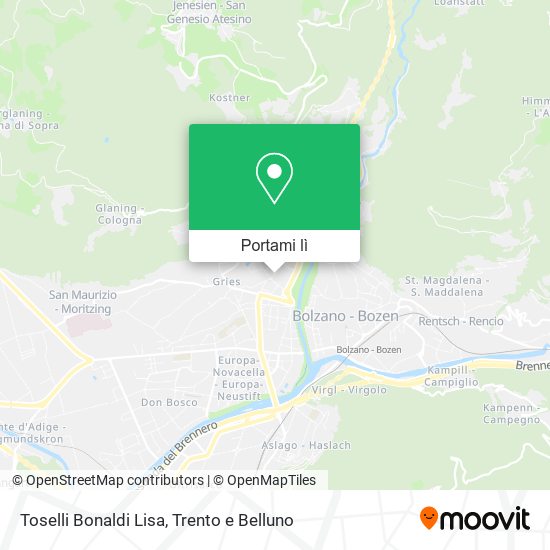 Mappa Toselli Bonaldi Lisa