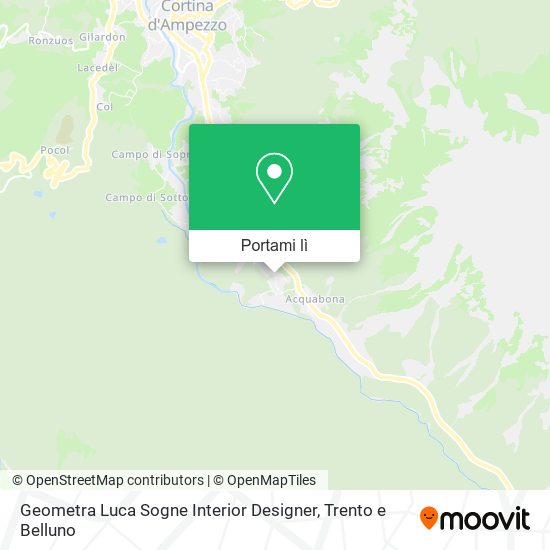 Mappa Geometra Luca Sogne Interior Designer