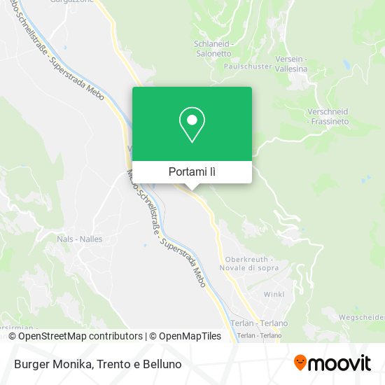 Mappa Burger Monika