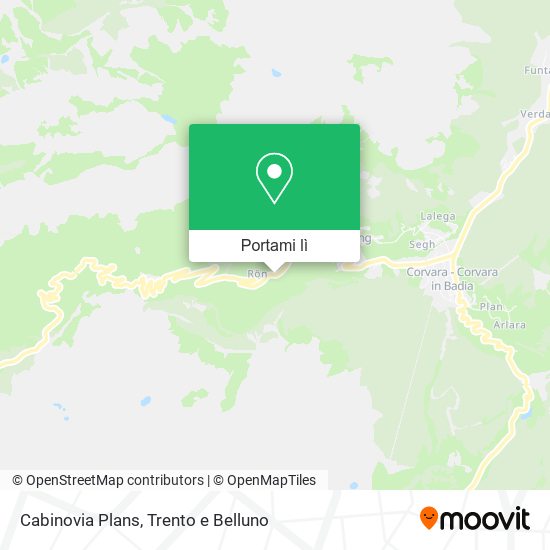 Mappa Cabinovia Plans