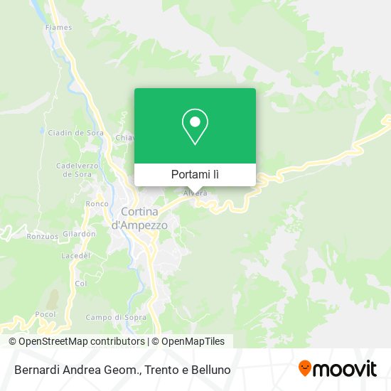 Mappa Bernardi Andrea Geom.