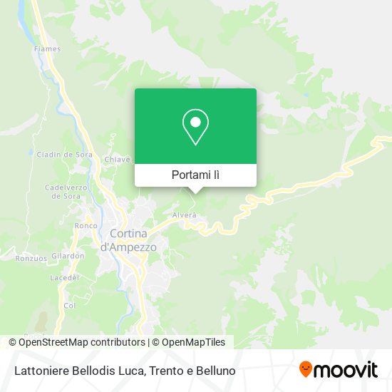 Mappa Lattoniere Bellodis Luca