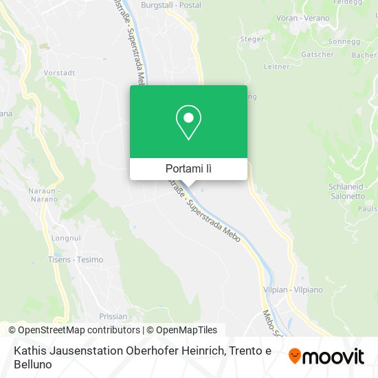 Mappa Kathis Jausenstation Oberhofer Heinrich