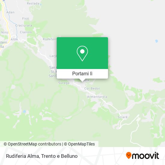 Mappa Rudiferia Alma