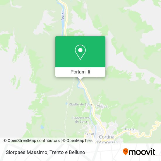 Mappa Siorpaes Massimo