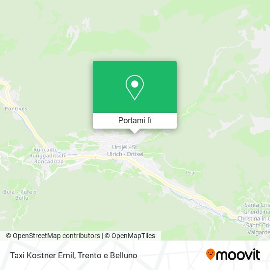 Mappa Taxi Kostner Emil