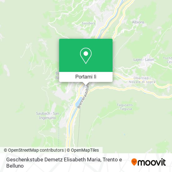 Mappa Geschenkstube Demetz Elisabeth Maria