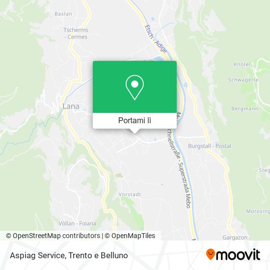 Mappa Aspiag Service