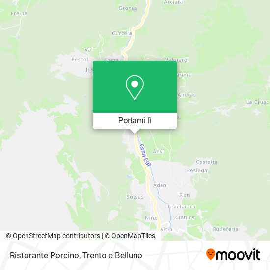 Mappa Ristorante Porcino